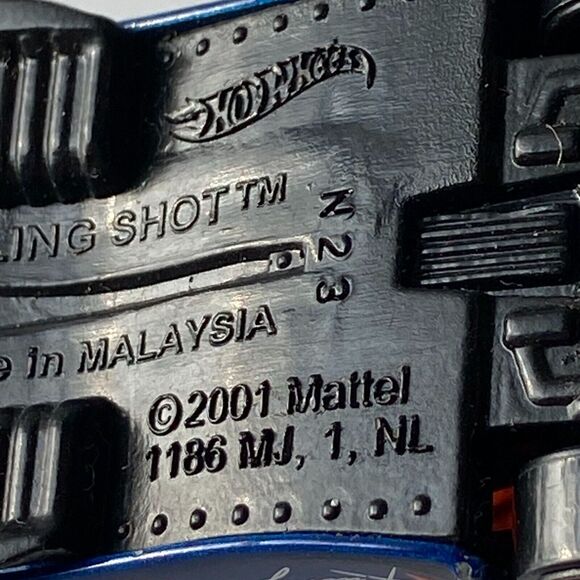 Mattel Hot Wheels Sling Shot Diecast Car Multipack Exclusive 2001 Blue - Picture 3 of 12